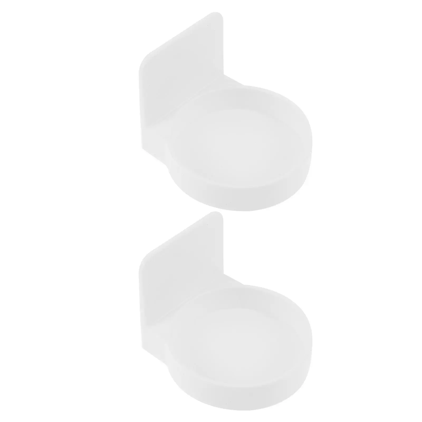 2Pcs Non-Punch Wall Storage Rack for Bathroom Kitchen Bedroom Adhesive Jewelry Rack Toiletry Holder Decorative Storage Shelf