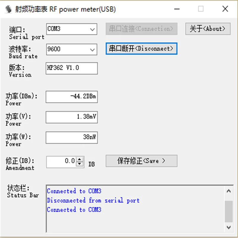 USB rfパワーメーター,1mhz〜10ghz,調整可能な印刷値,新しいバージョン