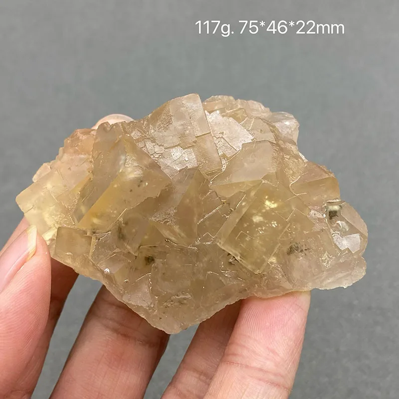 

100% Natural yellow fluorite Cluster mineral specimens Stones and crystals quartz Healing crystal