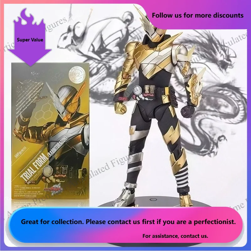 

В наличии: Коллекционная фигурка KO Kamen Rider Build Trial Form Rabbit Dragon SHF