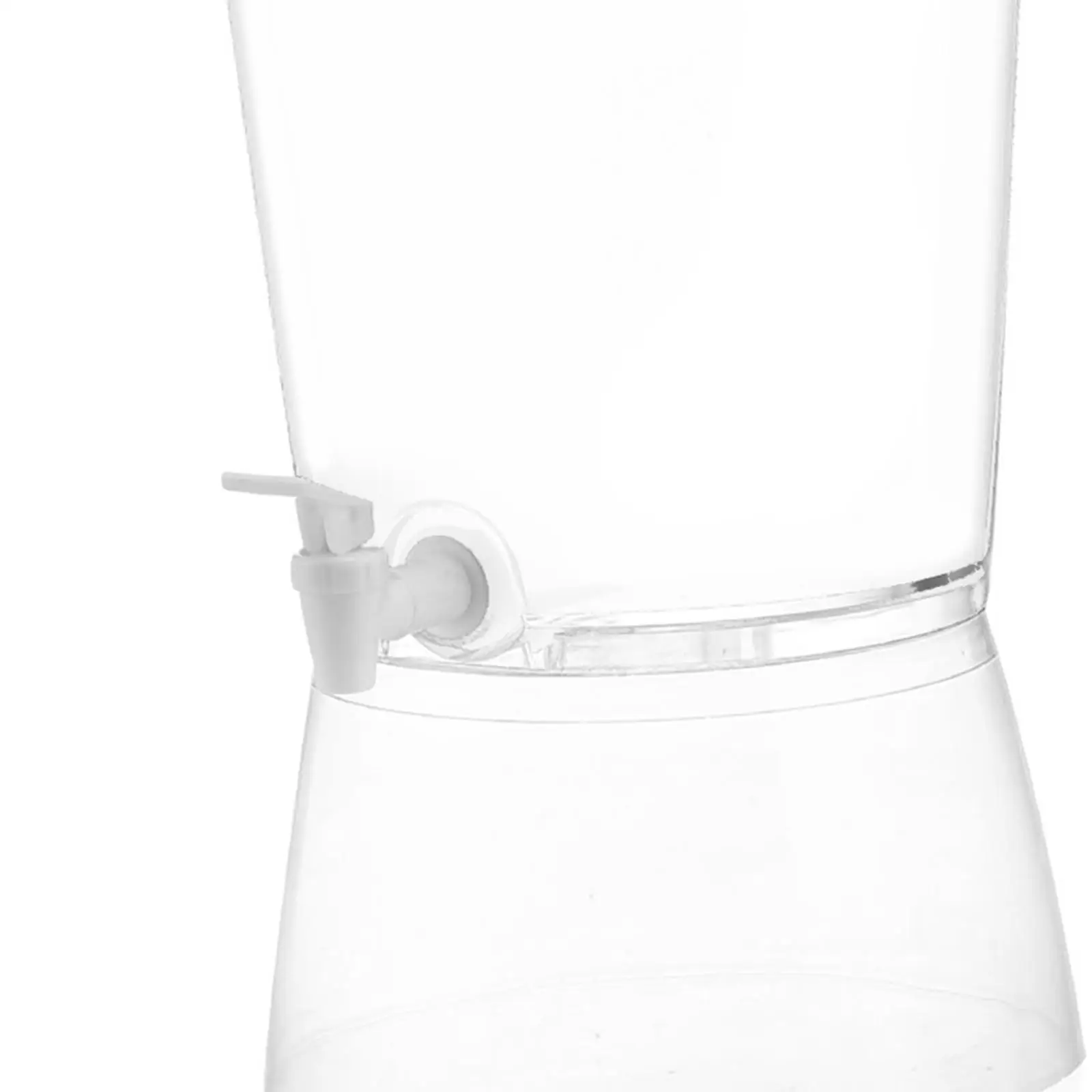 Drink Dispenser with Faucet Clear with Stand Water Bottle Kitchen Bottle Pot