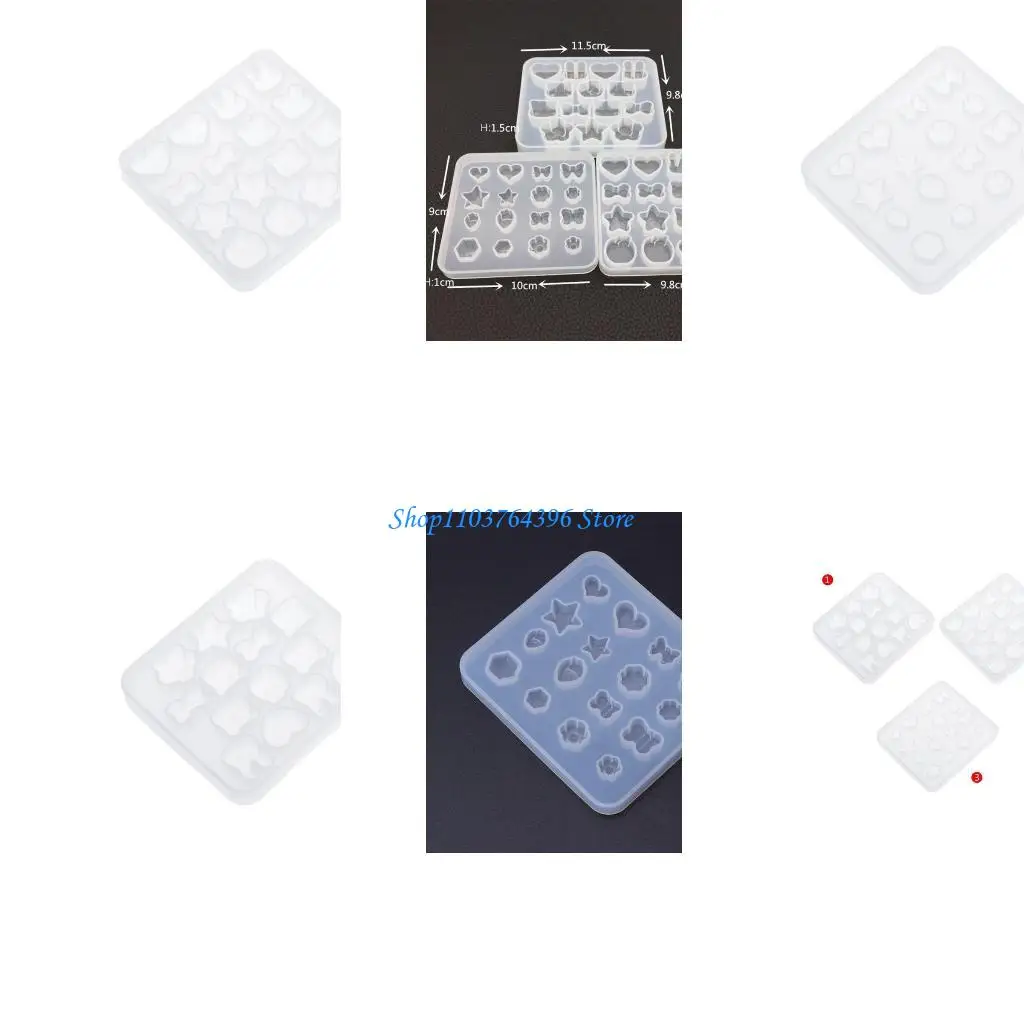 

Творческий сердце звезда яблоки кулон силиконовые формы формы для эпоксидной смолы для украшения мусса торта