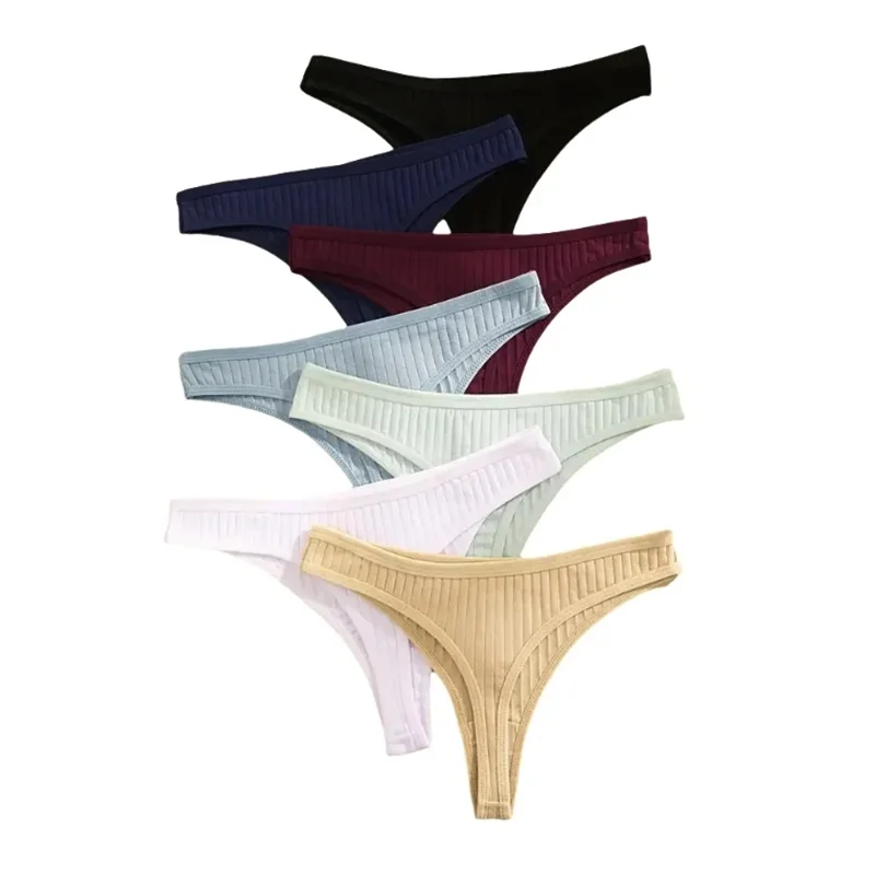 1-0 Donne T Back Perizoma Biancheria Intima di Cotone Unterhosen Damen G Stringhe Sexy Mutandine Hot Lingerie Femminile Tangas Sexiss Mujeres