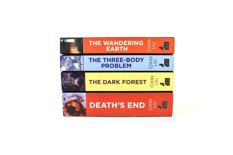 The Three-Body Problem The Dark Forest Death\'s End The Wandering Earth By Liu Xin Ci  Science Fiction Foundation Novel Livres