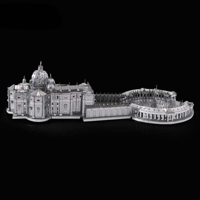 St. Petersburg Cathedral 3D Metal Puzzle Model Kits DIY Laser Cut Puzzles Jigsaw Toy For Children