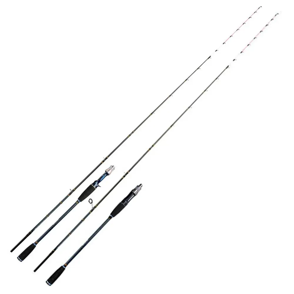 Caña spinning de barco con punta de titanio para pesca de sepia - imagen 5