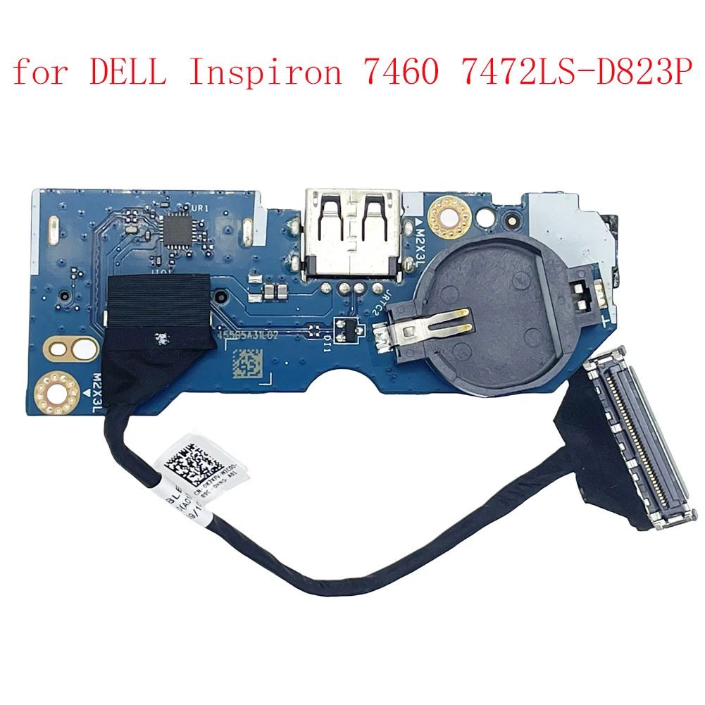 Replacement Laptop USB Switch board for DELL Inspiron 7460 7472  LS-D823P