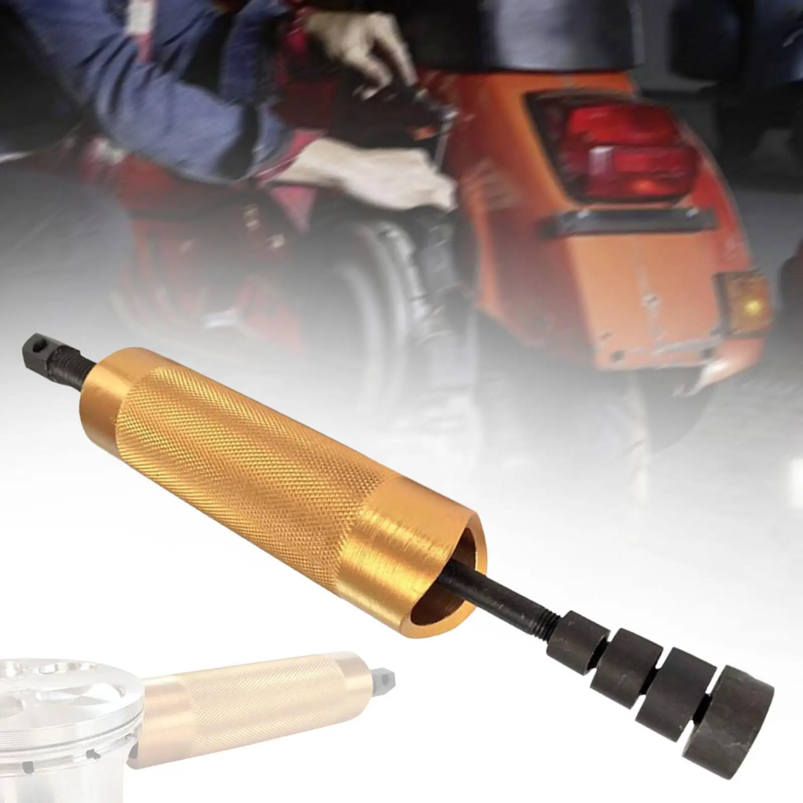 

Motorcycle Piston Pin Puller Motorcycle Repairing, Maintenance Tool,Metal Extrator Sturdy Heavy Duty Wrist Pin Removal Tool