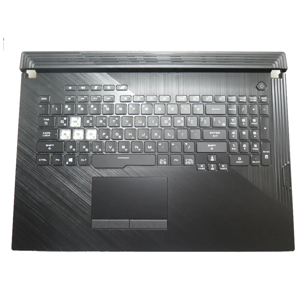 G731G G731GU Laptop PalmRest&keyboard For ASUS ROG Strix G Black Top Case Black Backlit Korean KR QWERTY Keyboard