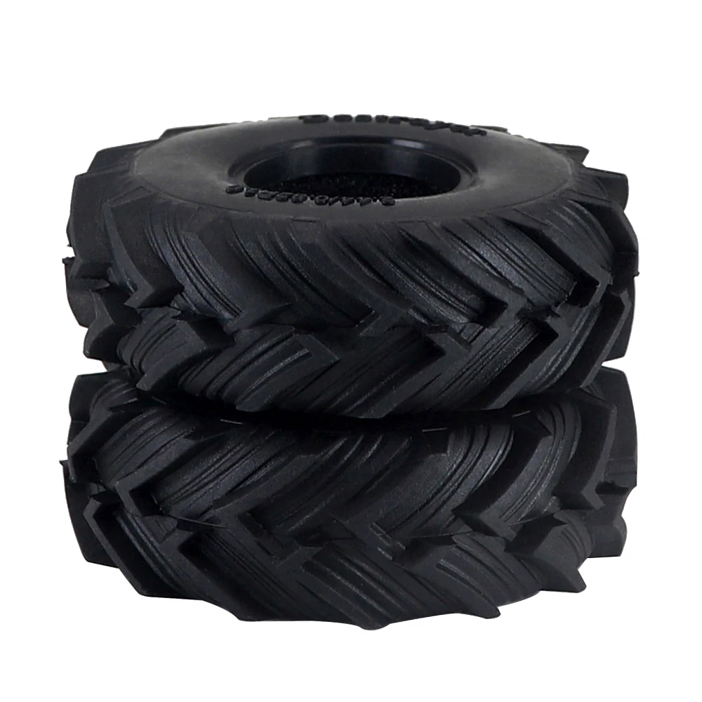 Pneumatici a grana grossa da 1.0 pollici 61x21mm 1/24 Rc Crawler Truck Parti di automobili per Axial Scx24 Catenaccio Axi0001 Gladiator 1/18 Traxxas Trx4m