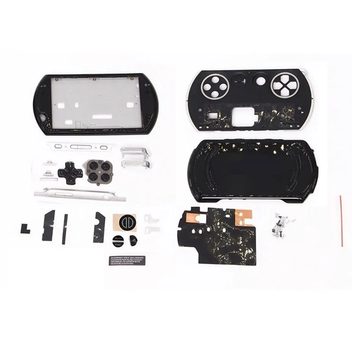For GO Replacement Housing with Buttons Sticker Kit GO Game Console Accessories A