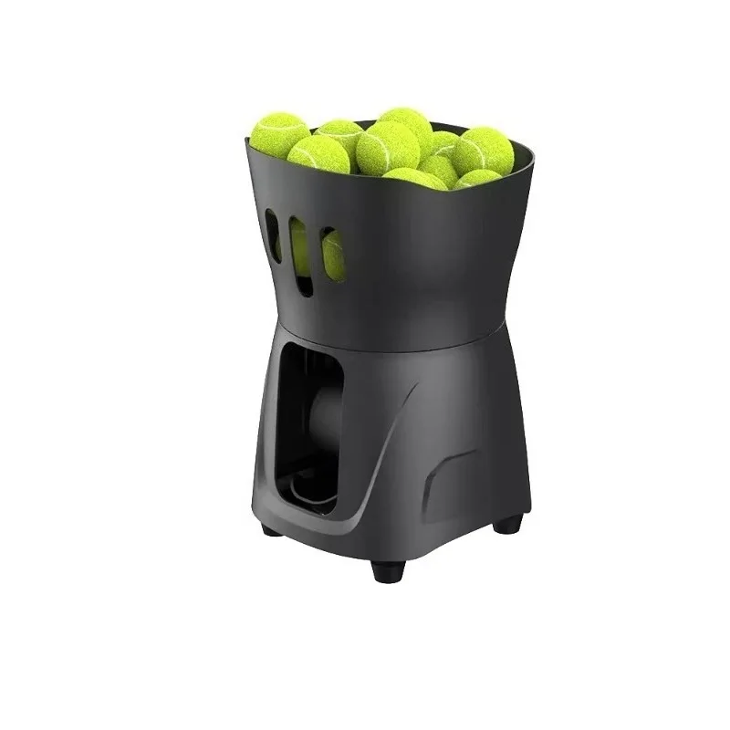 Portable Automatic Tennis Ball Machine for Solo Practice - Adjustable Speed/Spin Training Device
