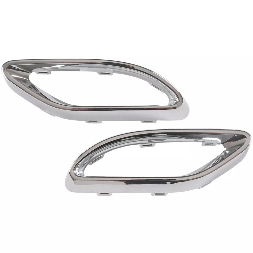 For Benz Decorative Rear Pipes Trim Covers Fits 2018 2020 Models of A180 A200 C Class And More With OEM Compatibility