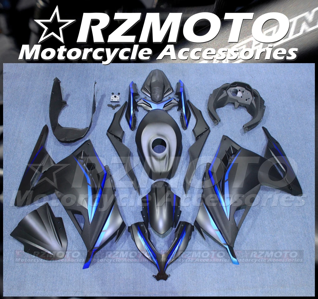 RZMOTO NEW Plastic Injection Cowl Panel Cover Bodywork Fairing Kits For Kawasaki NINJA 250 300 13 14 15 16 17 18 #23113