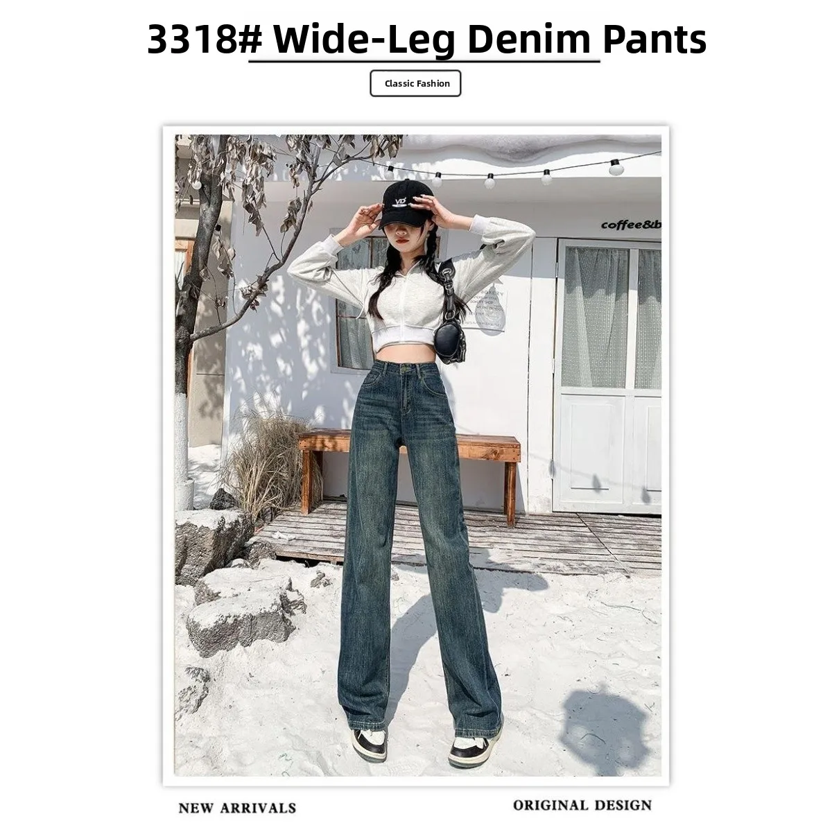 

Джинсы с высокой талией и прямыми штанинами для женщин: осенне-зимние, свободного кроя, утягивающие, весенне-летние, широкие брюки, повседневные, однотонные, из хлопка