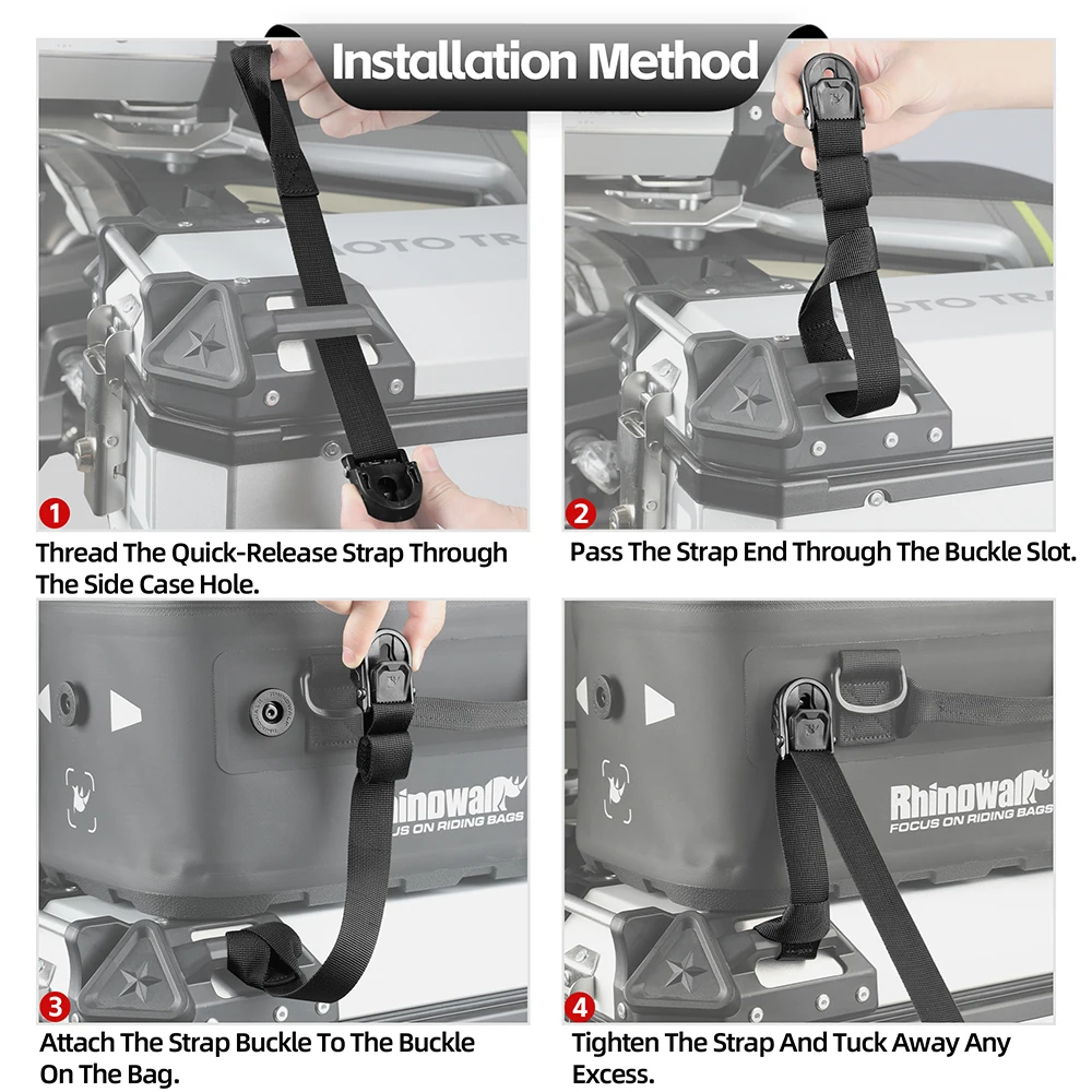 ライノウォーク オートバイ トップバッグ 防水 ドライサイド - Motorcycle Saddlebags Hard Luggage Panniers のレビューと価格