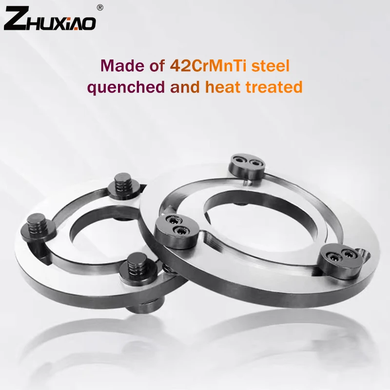 Imagem -06 - Hidráulica Três-mandíbula Formando Anel Jaw Reparador Boring Fixture Jaw Device Garra Formando para Cnc Torno Mandris 6