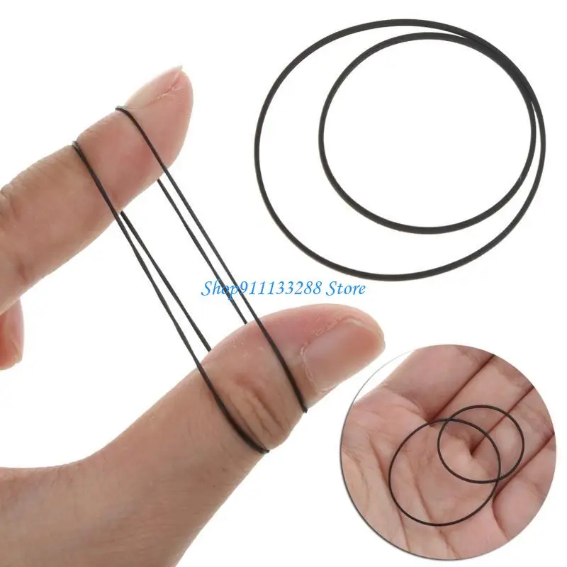 For RQ-SX Series Wide Flat Cassette Tape Machine Belt Assorted Common Belt for Recorder Repeater DVD Drive Rubbe
