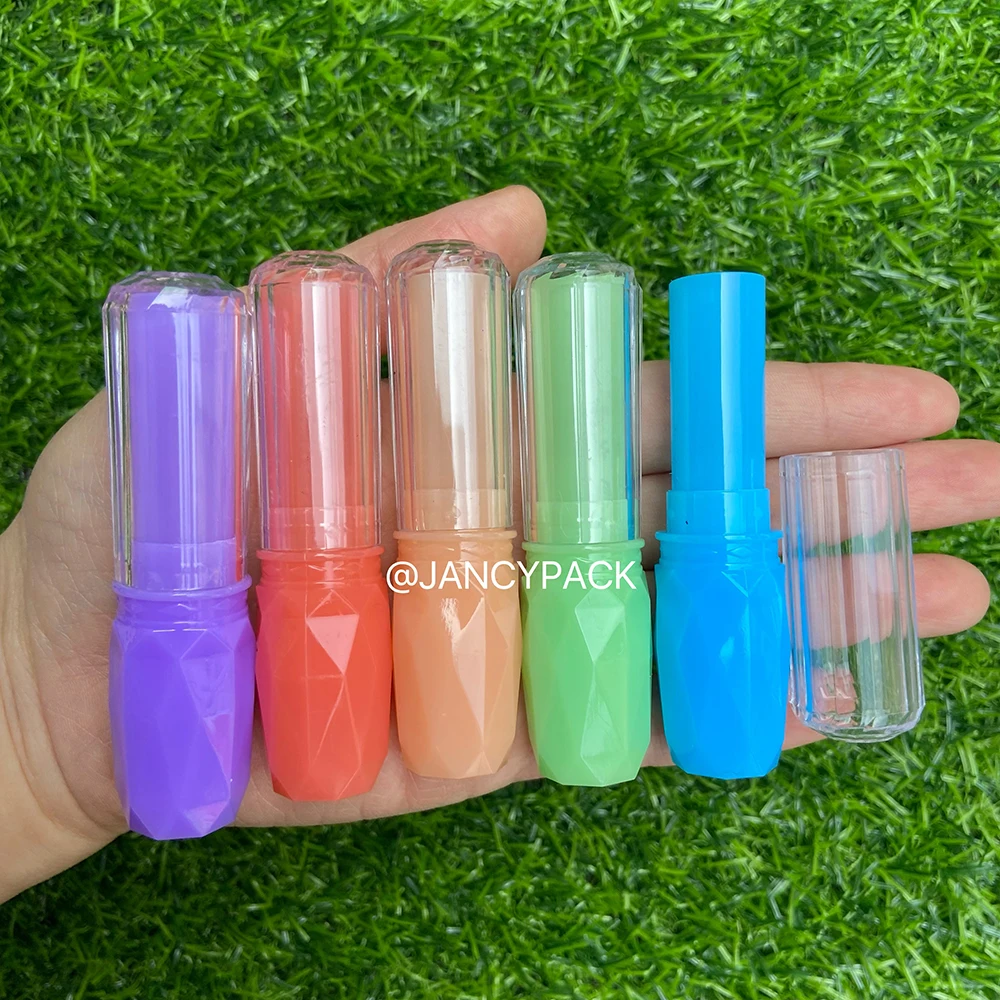 Cosmetic DIY Empty Chapstick Lip Gloss Lipstick Balm Tube With Caps Empty Liptubes Containers Lip Tubes Balm Tubes Custom Logo