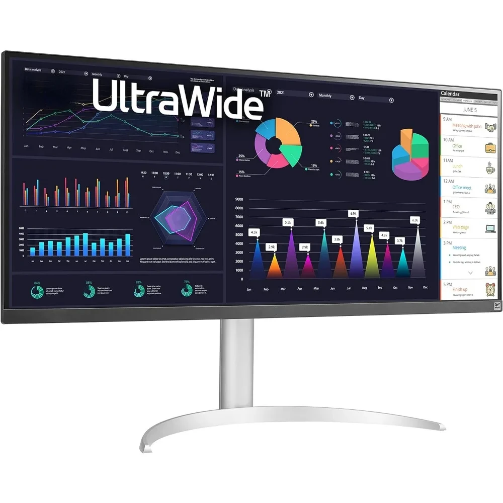 Monitor IPS Ultra Wide, 34WQ650-W, 34 \