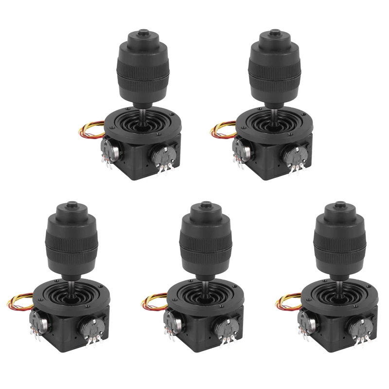 

5X 4-Axis Joystick Potentiometer Button Controller For JH-D400X-R4 10K 4D Sealed Rocker Potentiometer