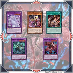 70 sztuk Sinful-Spoil Azamina czarna czarownica Yugioh talia do gry karcianej łatwa gra nie oryginalna Master Duel DIY talia MD