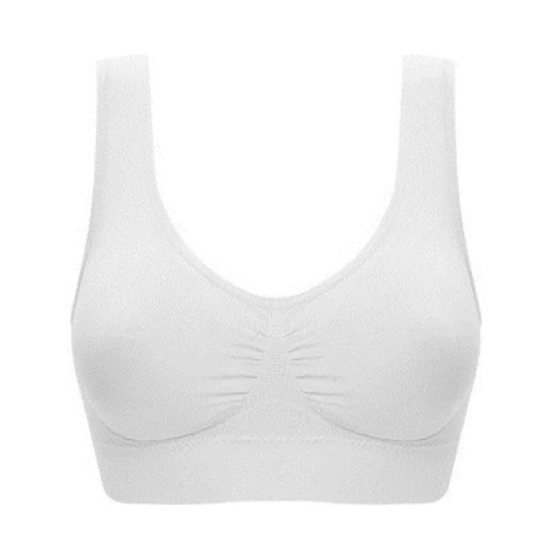 

Sexy women push up BREAST bra big size backless bras plus size wireless brassiere breathable seamless bra 1pcs wfws01