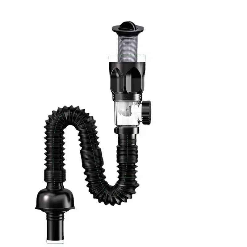 Ensemble universel de tuyaux de vidange d'évier, dépistolet ant rétractable, vidange de proximité d'égout, tuyau d'eau, nettoyeur de proximité de ark, accessoires HOKitchen
