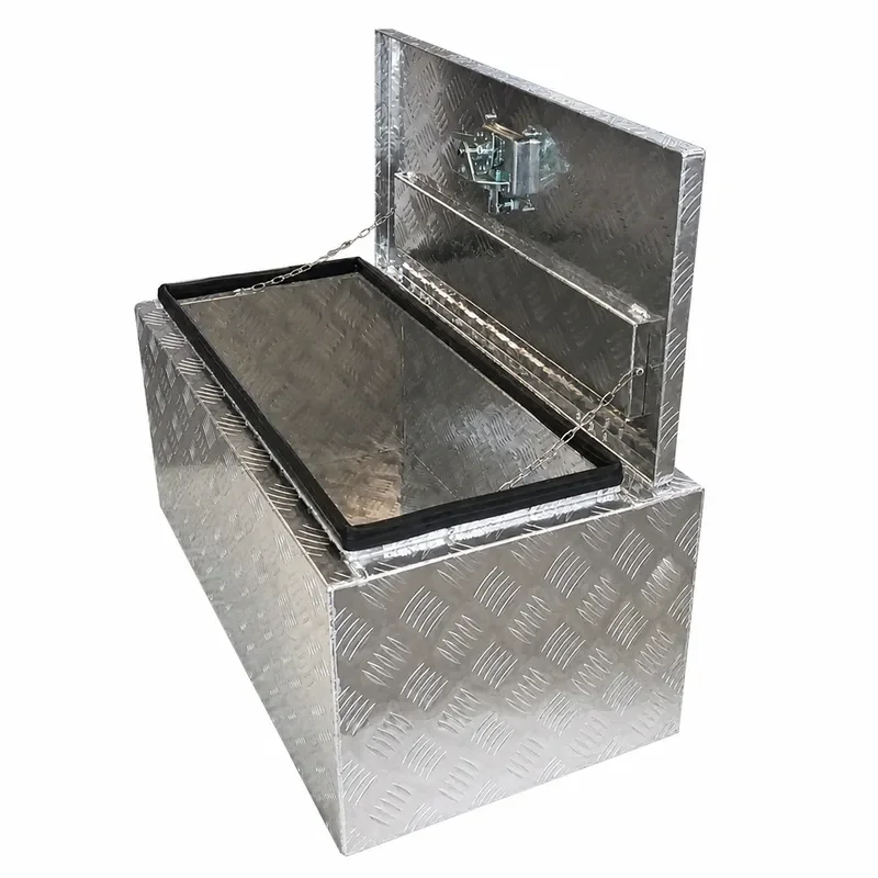 Custom Aluminum Alloy Pickup Truck Toolbox Waterproof Car Storage Box for Europe and America Market
