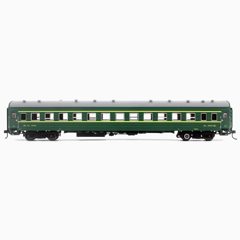 

HO Scale 1/87 China Railway Hard-seat YZ22 Green Passenger Carriage Train Model - Without lights for Collection& Display & Gift