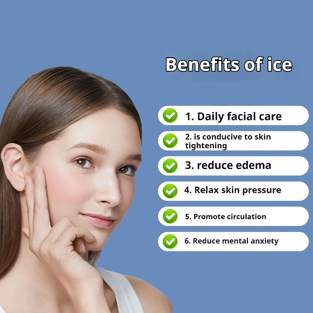 

Силиконовая складная раковина для лица со льдом и Icetray, складная ледяная вода для лица, холодный глубин, ледяная ванна, охладитель воды