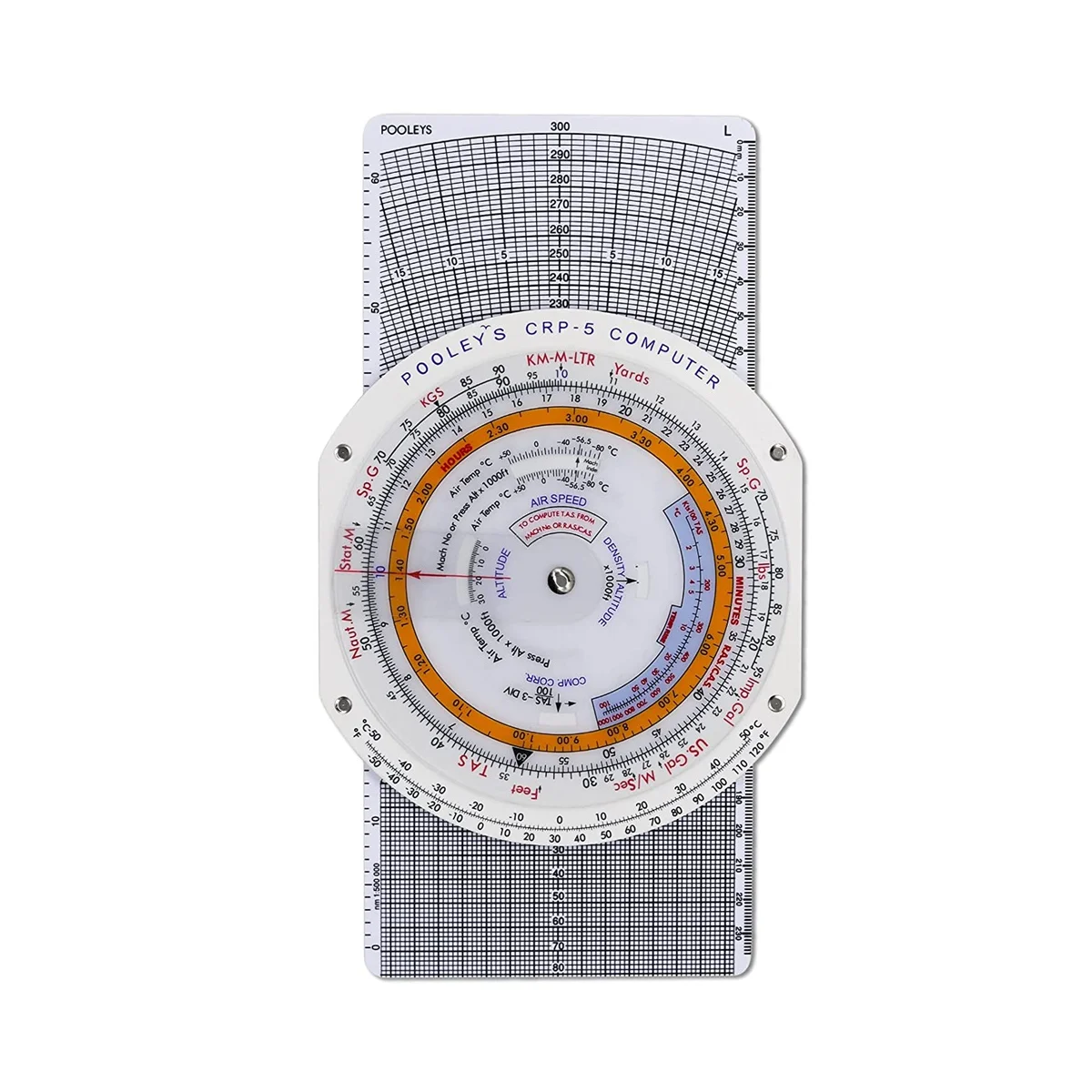 

E6B Flight Computer Aviation Plotter Circular Slide Rule Used in Aviation Flight Training