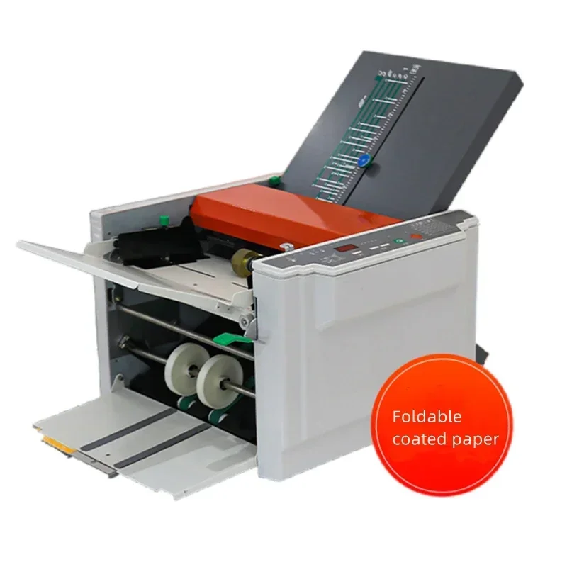 New Electric RD-299 Folding Machine Automatic Creasing Machine Coated Paper Origami Machine High-speed Automatic Folding Documen