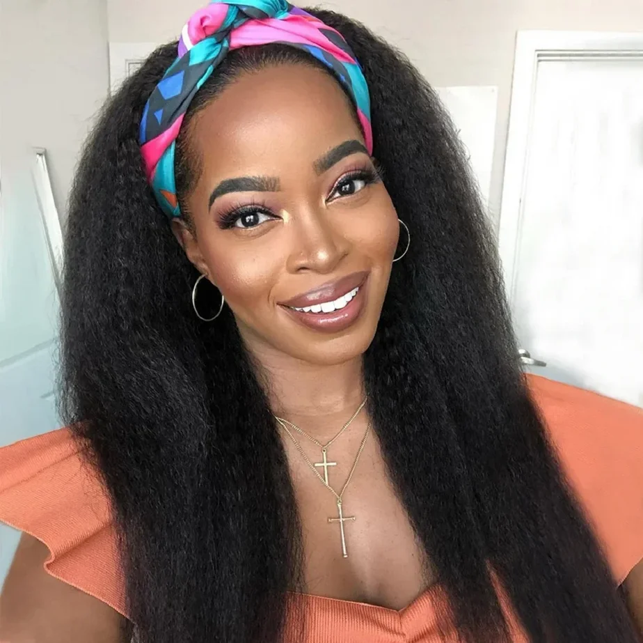 30 بوصة البرازيلي ريمي غريب شعر طبيعي مفرود شعر مستعار عقال الباروكات شعر الإنسان للنساء السود ارتداء والذهاب نصف شعر مستعار لا الغراء