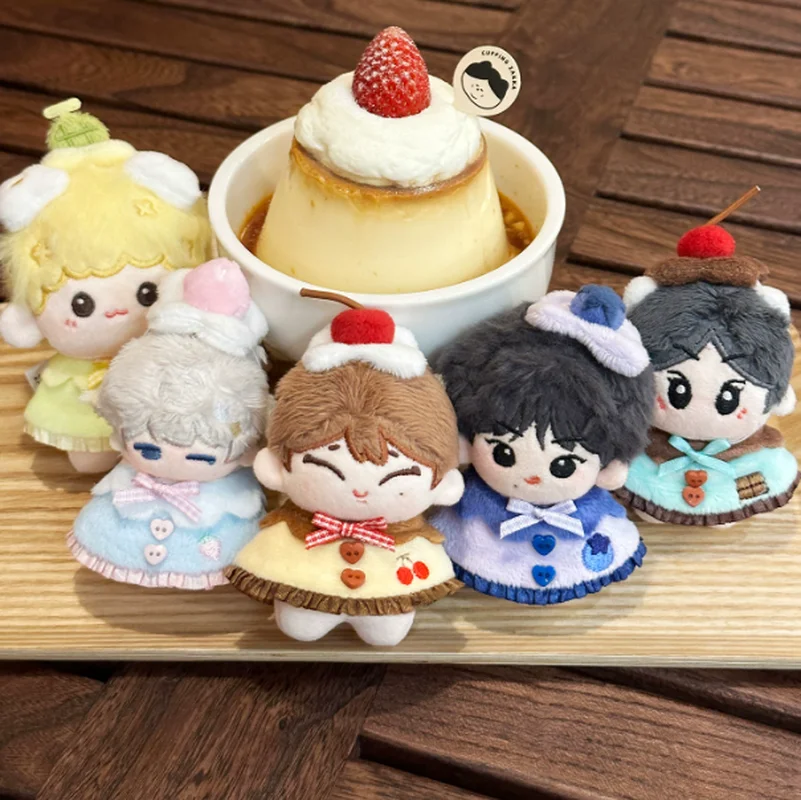 Only Clothes 10cm Set Pudding Cute Cotton Doll Animal Body Starfish Body Hammer Hammer Body Doll Costume Small Surprise Gift