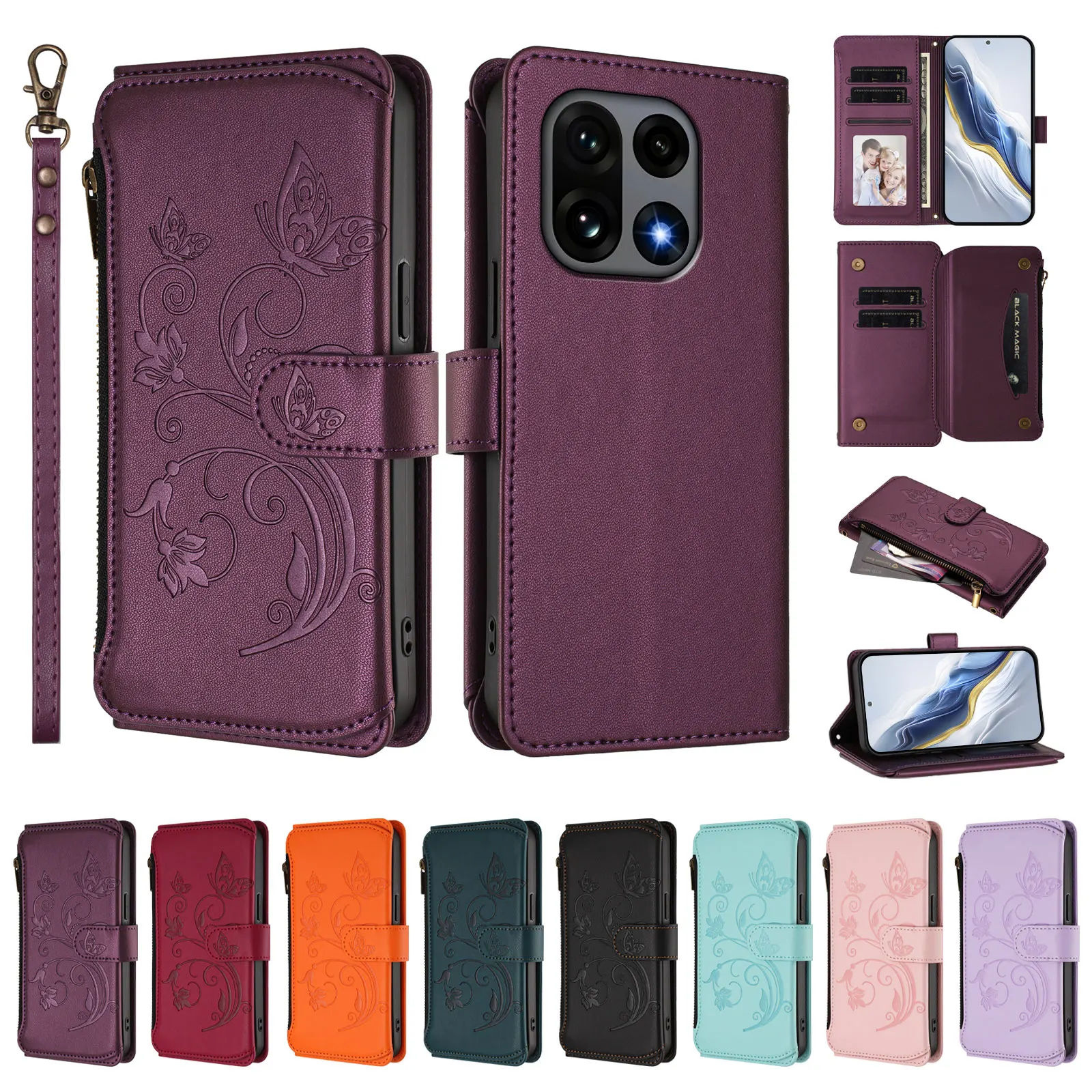 Faux Leather Flip P… - image