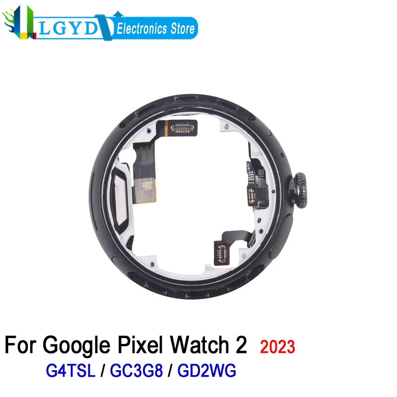 

Замените рамку часов для Google Pixel Watch 2, 2023, G4TSL GC3G8 GD2WG, запасная часть гибкого кабеля со средней осью вращения заводной головки
