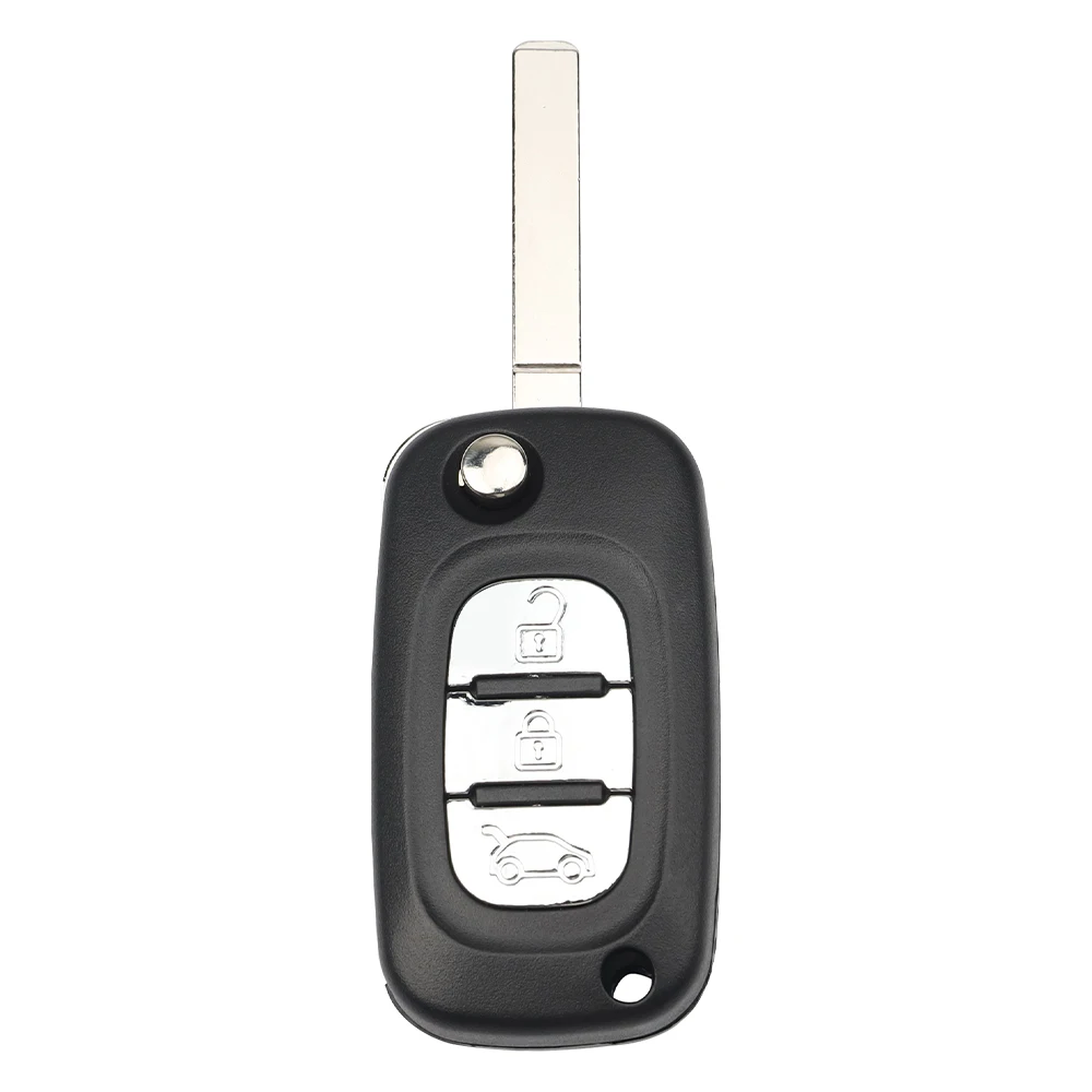

SILY 2/3 кнопки дистанционного ключа автомобиля чехол-чехол для Mercedes Benz Smart Fortwo 453 Forfour 2015 2016 2017 складной ключ