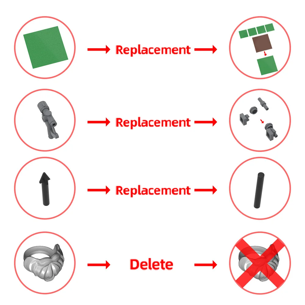 

MOC Cute White Dragon Falkor Building Block Model Science Fiction Movie Falkor Dragon Animal Creative Bricks Assembly Toys Gifts