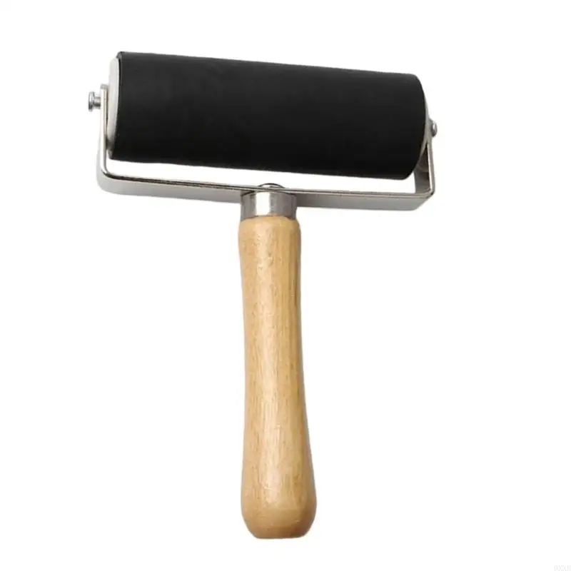 Easy to Clean Rubber Roller Painting Tool for Art Craft Printmaking Applications 0XXB