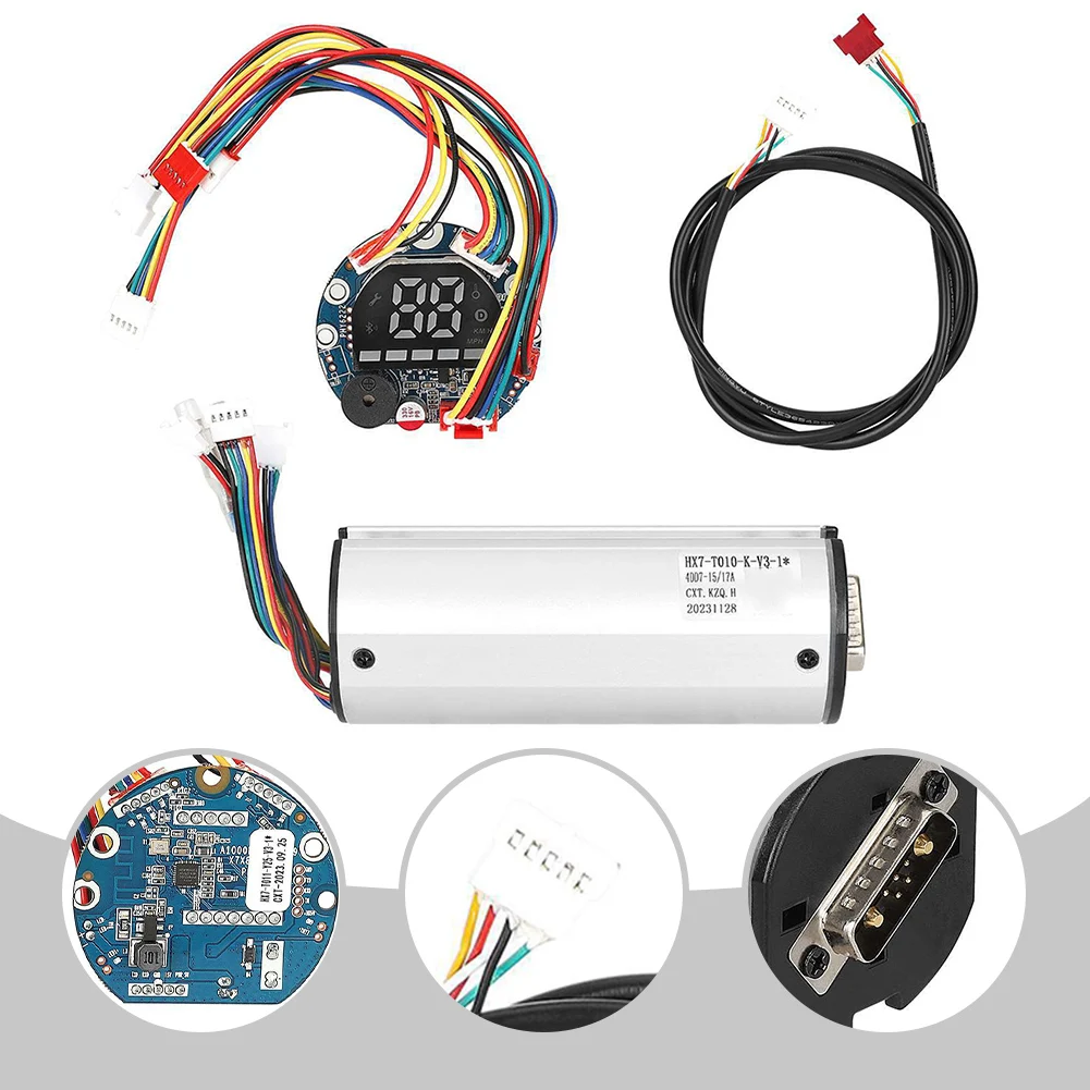 Electric Scooter Motor Controller Controller Display Panel High Stability Aluminium Alloy Dashboard For HX X7/X8/X9