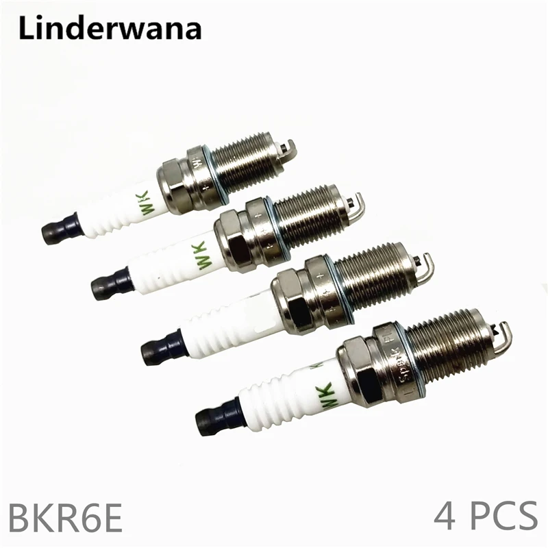 ZFR5FGP BKR6E Car Engine Ignition Spark Plug For SSANGYONG MUSSO KORANDO REXTON ACTYON SPORTS RODIUS KYRON CHAIRMAN