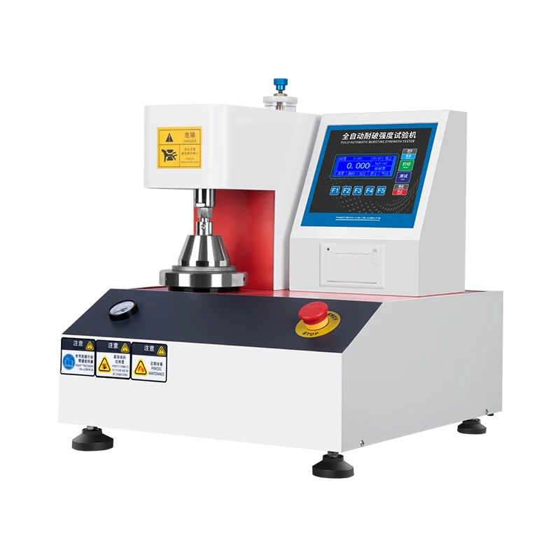 Corrugated paper Automatic cardboard strength testing machine Testing carton cracking tester