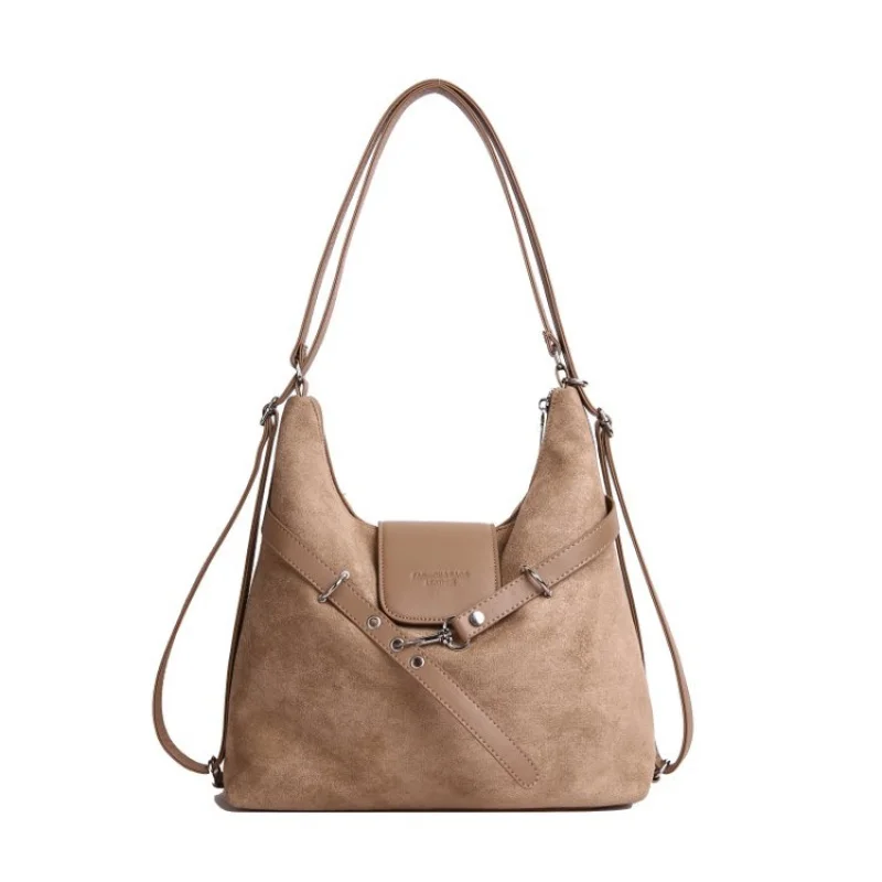 

Vintage Style Leather Shoulder Bag Women Luxury Designer Handbag Classic Elegant Tote