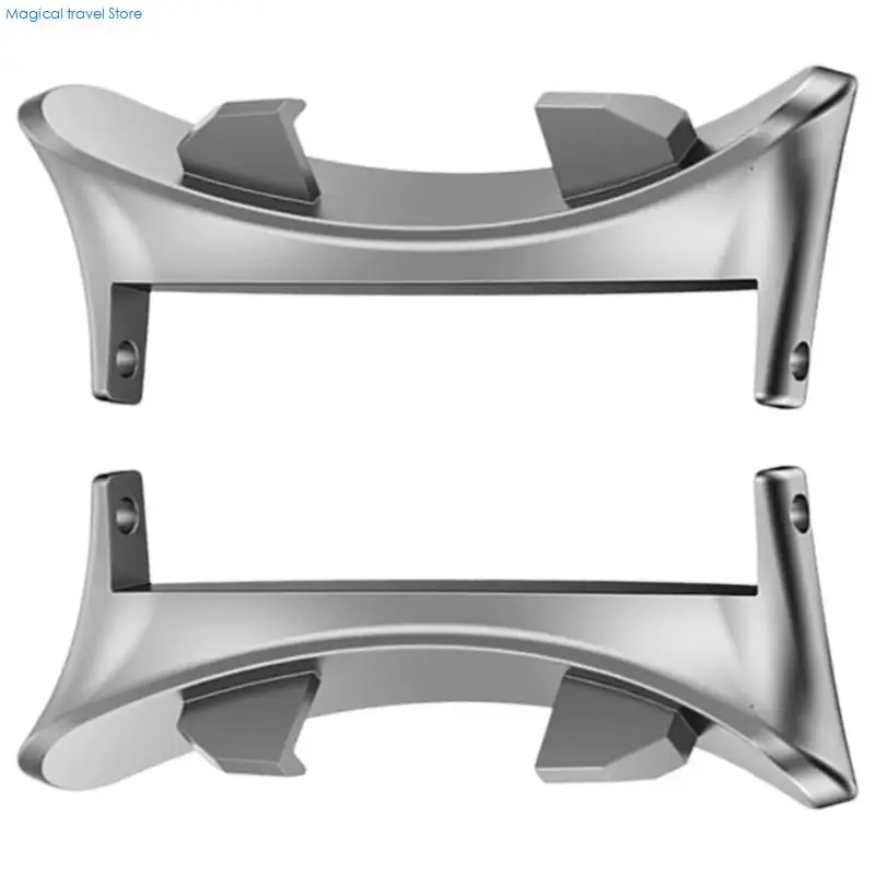 N2UB 2pcs Watch Band Connection Accessory Watch Straps Connector Adapter Band Metal Link Attachment for Watch Fit