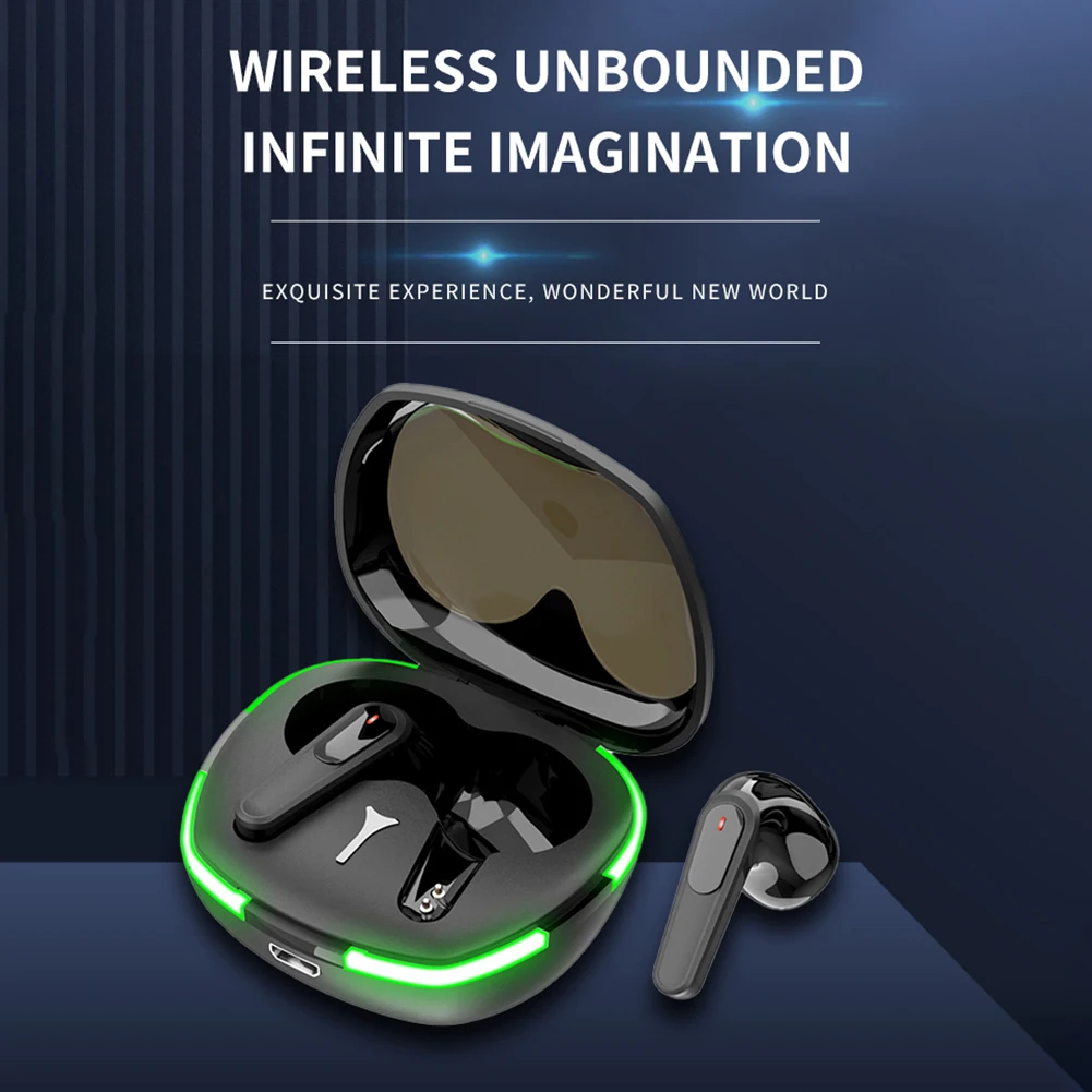 Wireless Bluetooth AI Translation Earbuds Noise Cancelling Multi-Language Real-Time Translation Headset Languages Headphones