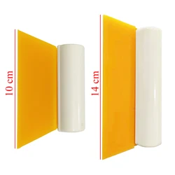 10cm 14cm Turbo Squeegee Soft Rubber Tube Scraper 4 Inch 5.5 Inch Car Wrap Scraper Window Tint Squeegee B27+B28