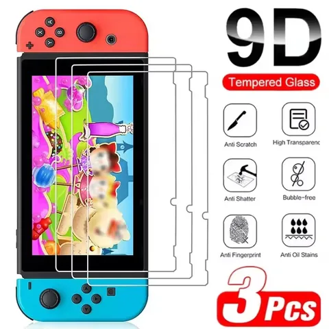 1/2/3PCS 9H Tempered Glass Screen Protector For Switch 2 OLED/ NS Hard…