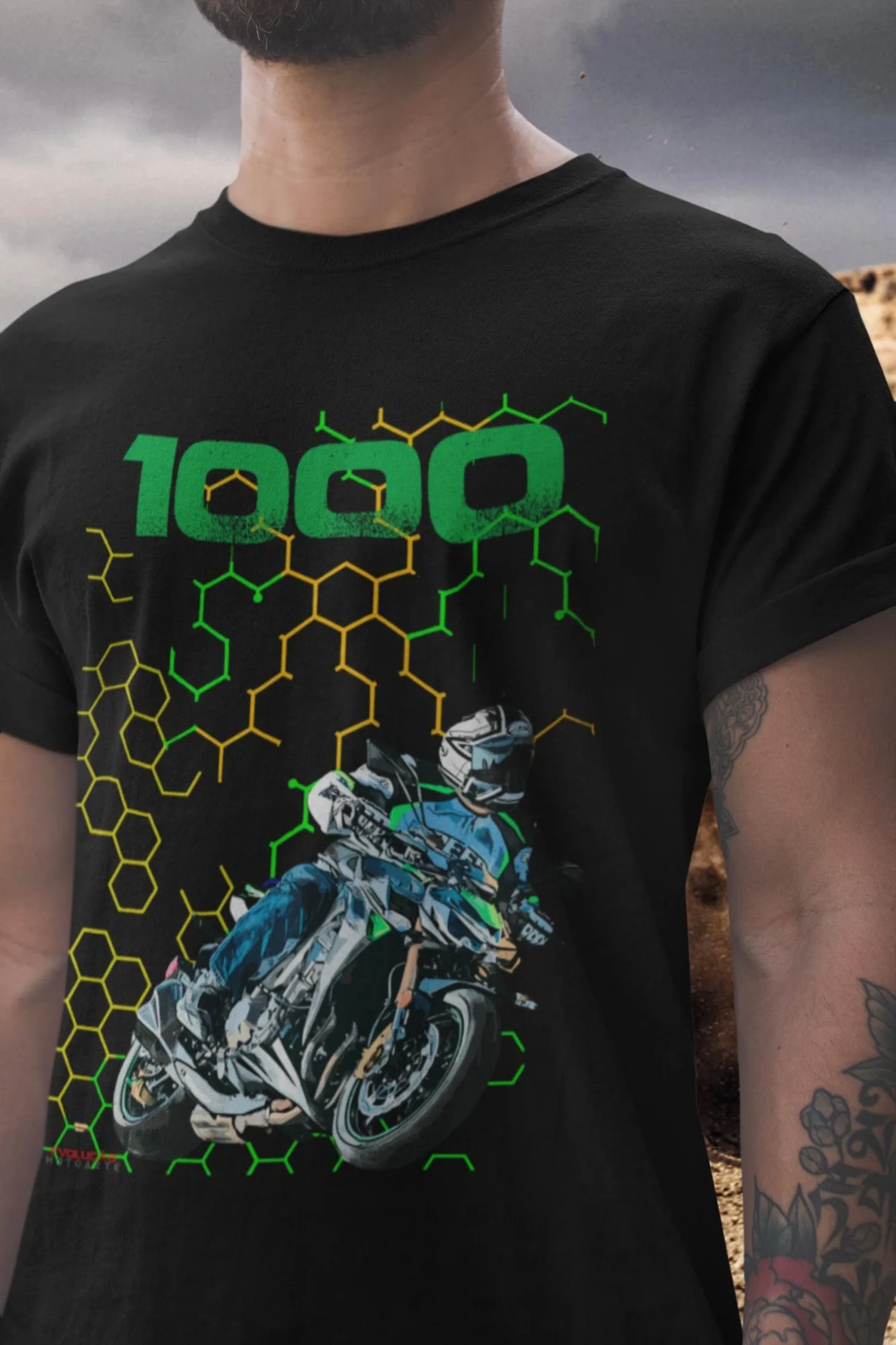 

185 @ EY K.awasaki Z1000 футболка Supernaked Streetfighter мотоциклетная футболка Sugomi Design Rider графический топ для фанатов серии Z Naked B