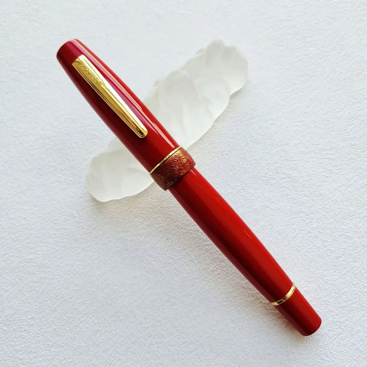 

New SELMY Hand Made Lacquered Cumberland Hard Rubber Schmidt/BOCK NO.6 Nib Fountain Pen Business Student Stationery Writing Gift